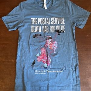 Death Cab for Cutie Postal Service 20th Anniversary Tour T-Shirt - Size Small